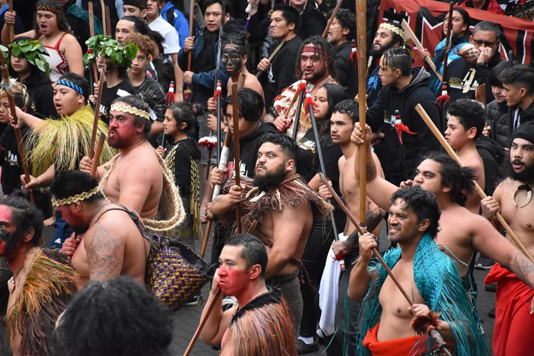 Tauranga Moana march onto Parliament to defend their Mana