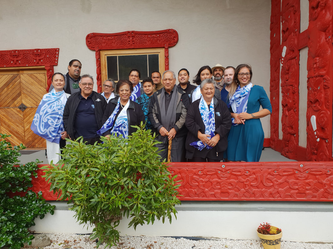 Ngātiwai stand proud in front of Waiwhetu Marae