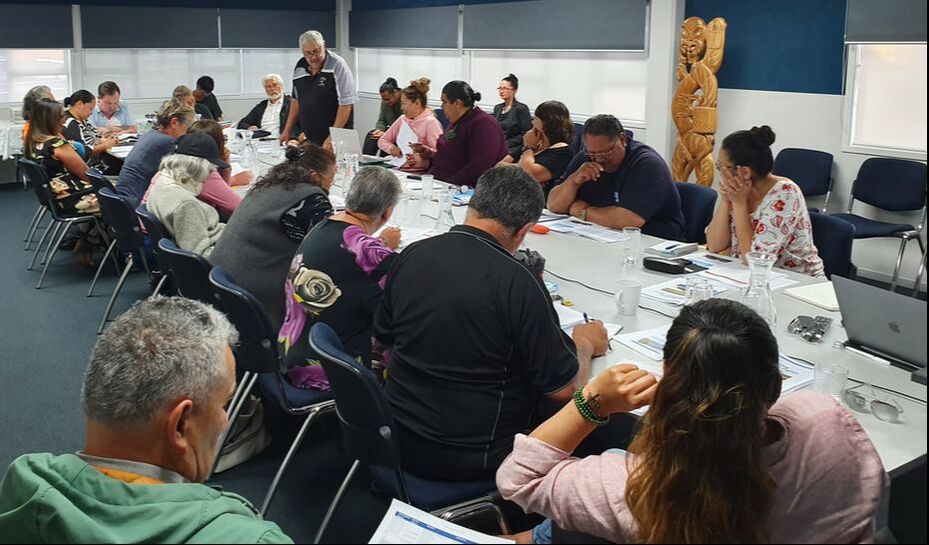 Ngātiwai MACA claimant hui at the Ngātiwai Trust Board