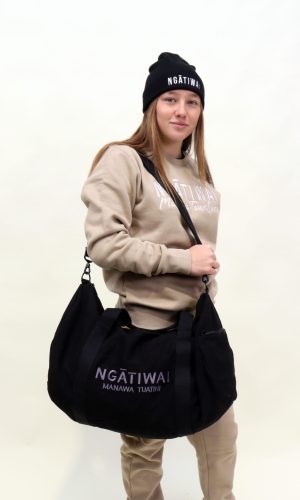 Duffle Bags - Ngātiwai Manawa Tuatini (Black)