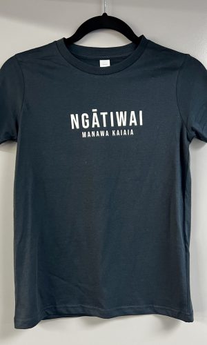 Kids Tee – Ngātiwai Manawa Kaiaia (Navy)